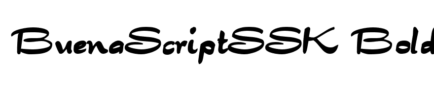 BuenaScriptSSK Bold