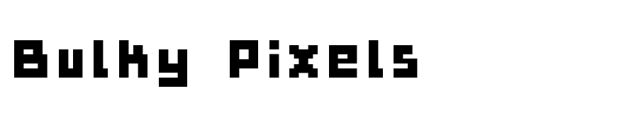 Bulky Pixels