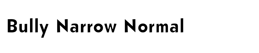 Bully Narrow Normal