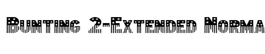 Bunting 2-Extended Normal