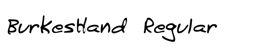 BurkesHand Regular