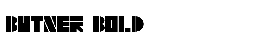 Butner Bold