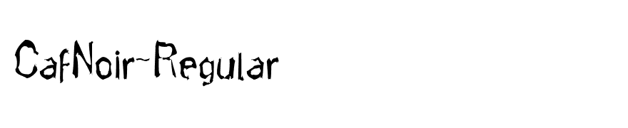 CafNoir-Regular