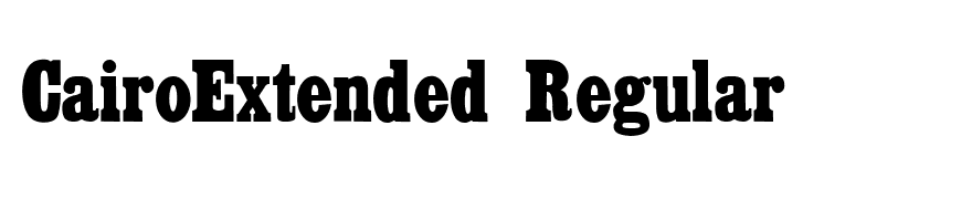 CairoExtended Regular