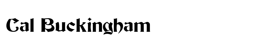 Cal Buckingham