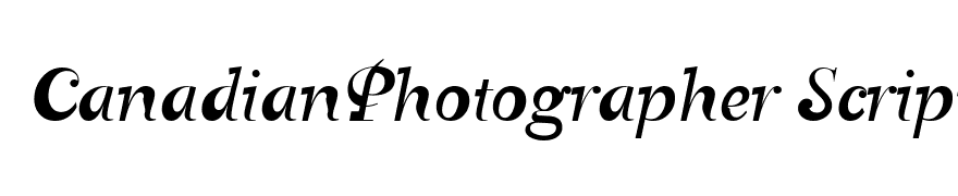 CanadianPhotographer Script