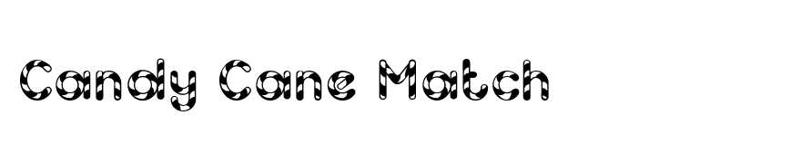 Candy Cane Match