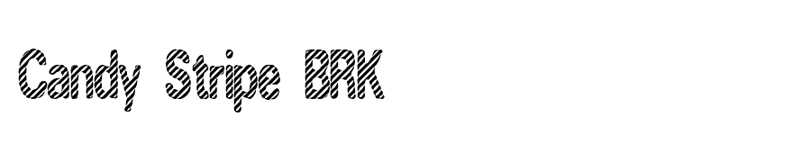Candy Stripe BRK