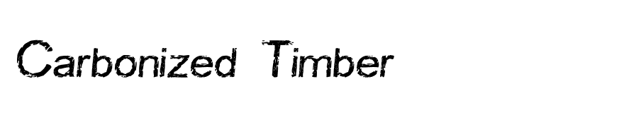 Carbonized Timber