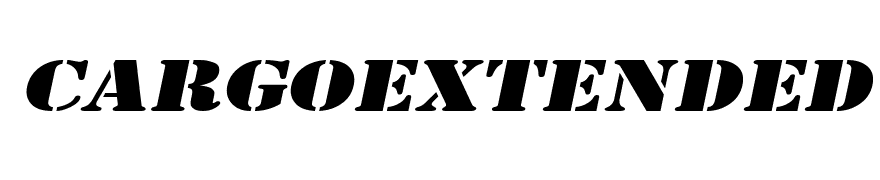 CargoExtended Italic