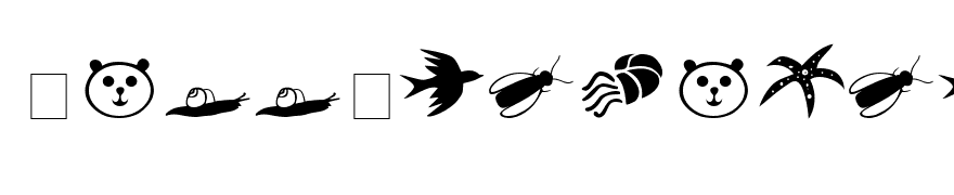 Carr Animal Dingbats