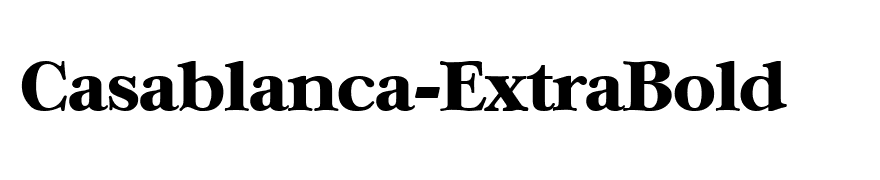 Casablanca-ExtraBold