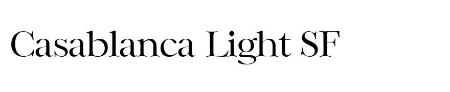 Casablanca Light SF