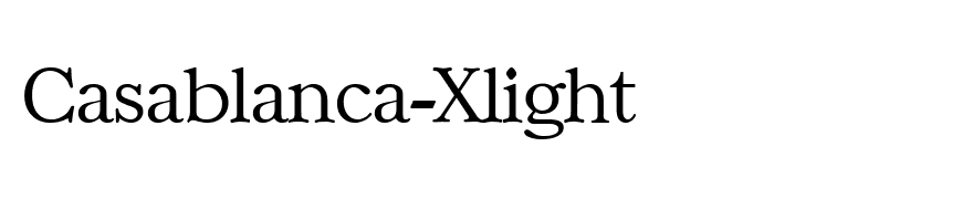 Casablanca-Xlight