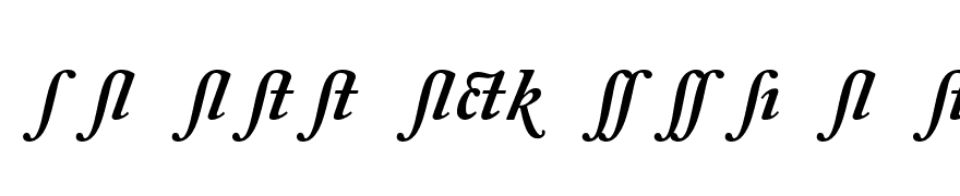 Caslon Alternate Black SSi Bold Italic