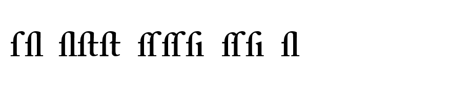 Caslon Alternate SSi Semi Bold