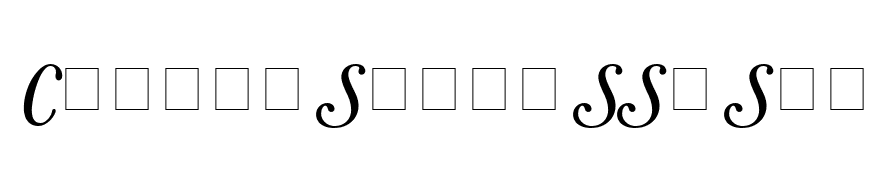 Caslon Swash SSi Semi Bold Italic