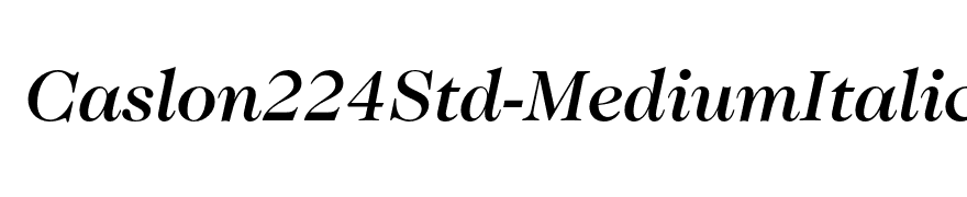 Caslon224Std-MediumItalic