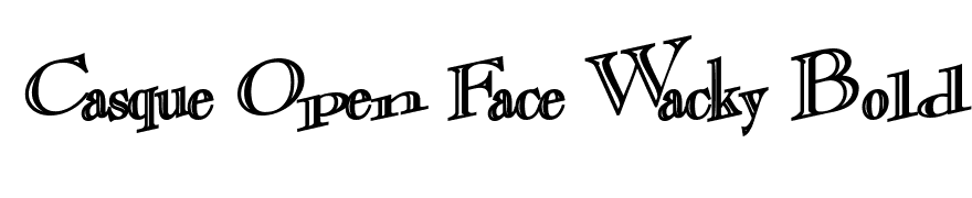 Casque Open Face Wacky Bold