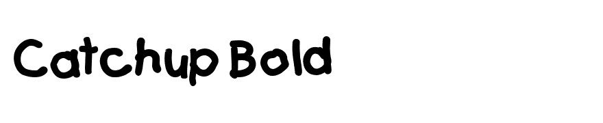 Catchup Bold