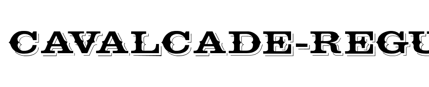 Cavalcade-Regular OTF