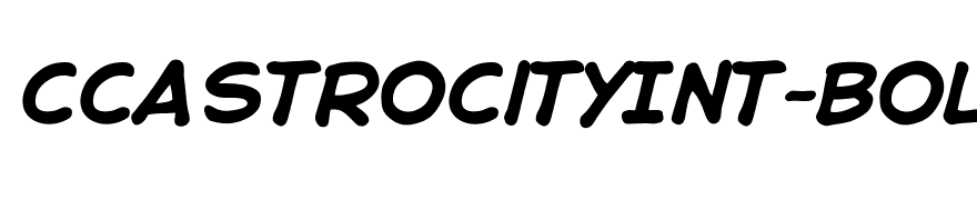 CCAstroCityInt-Bold Italic