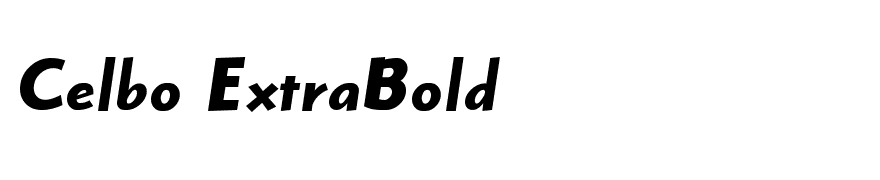 Celbo ExtraBold