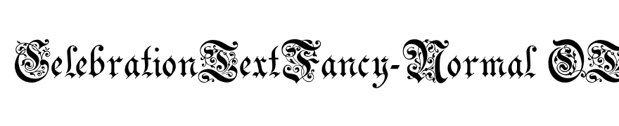 CelebrationTextFancy-Normal OTF
