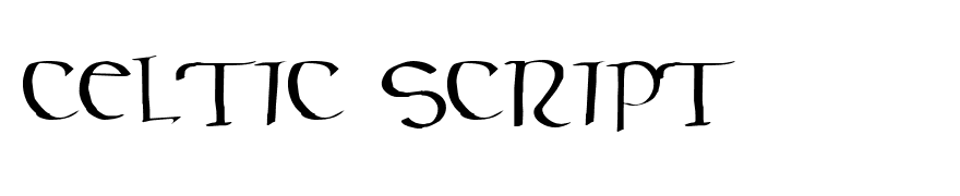 Celtic Script