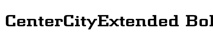 CenterCityExtended Bold