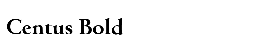 Centus Bold