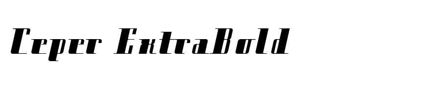 Ceper ExtraBold