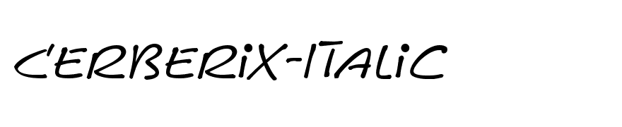 Cerberix-Italic