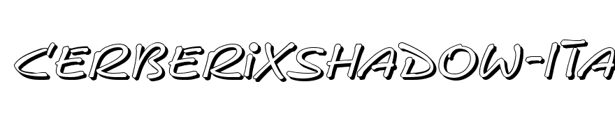 CerberixShadow-Italic