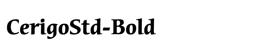 CerigoStd-Bold