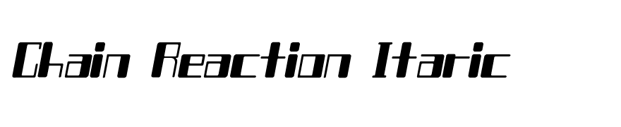 Chain Reaction Itaric