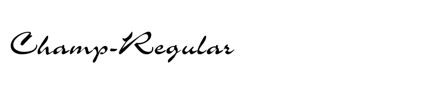 Champ-Regular