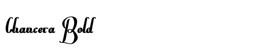 Chancera Bold