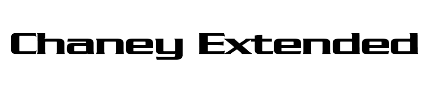 Chaney Extended Bold