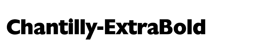 Chantilly-ExtraBold