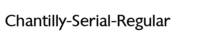 Chantilly-Serial-Regular
