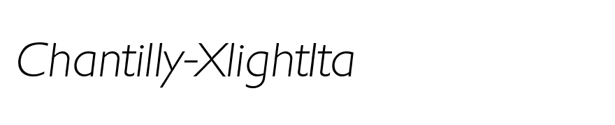 Chantilly-XlightIta