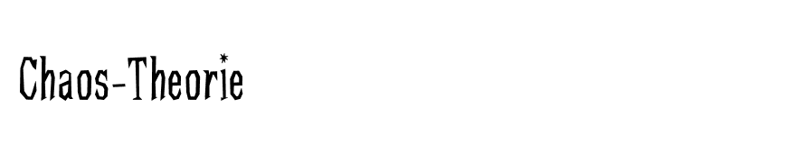 Chaos-Theorie