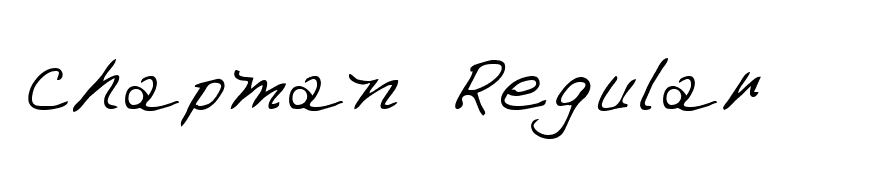 Chapman Regular