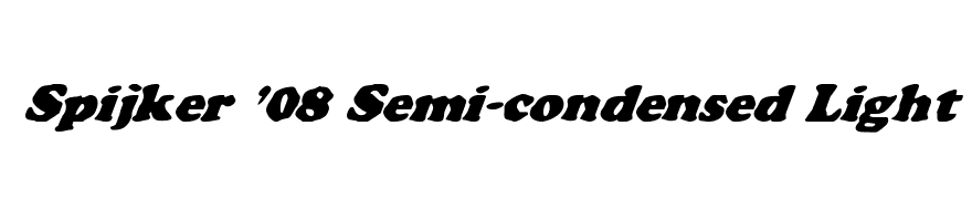 Charlemagne Condensed Italic