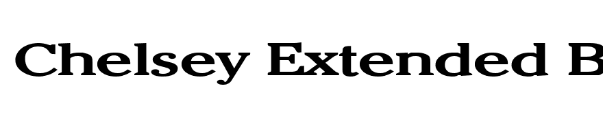 Chelsey Extended Bold