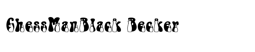 ChessManBlack Becker