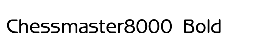 Chessmaster8000 Bold