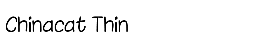 Chinacat Thin