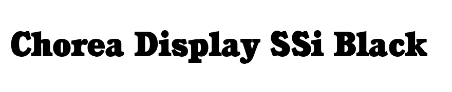 Chorea Display SSi Black